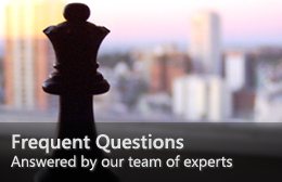 Frequent Questions&mdash;Answered by our team of experts