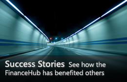Success Stories&mdash;See how the FinanceHub has benefited others