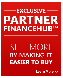Learn more about how a partner FinanceHub&trade; can ease purchasing for your customers.
