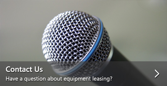 Contact Us&mdash;Have a question about equipment leasing?